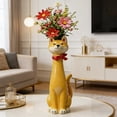 thumbnail image 3 of Honmine Weird Dog Vase, Dog-Themed Home Decoration, Quirky Animal Planter for Desk Shelf, Ceramic Puppy Flower Holder for Small Blooms, 3 of 6