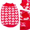 thumbnail image 3 of PENGXIANG Pet Cold Weather Elks Outfits For Autumn And Winter Dogs Christmas Accessories Sweater, 3 of 6
