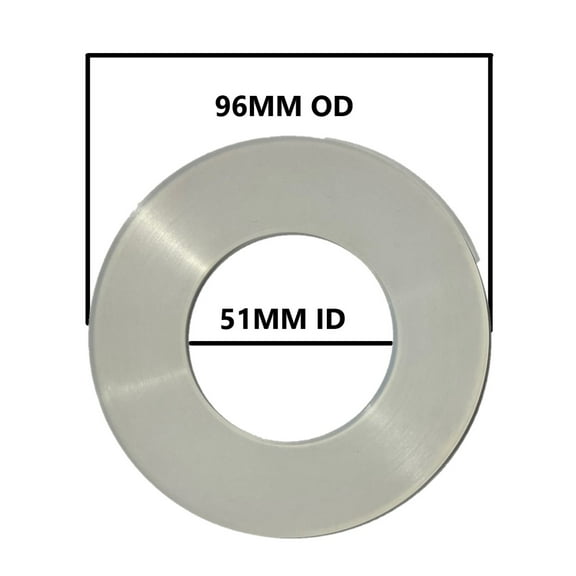 Toilet Flush Valve Seal (96mm OD, 51 mm ID) (3-13/16-inch OD 2-inch ID)