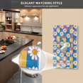 thumbnail image 5 of Yayeee Blank Wall Plate Cover 1-Gang 4.5"x2.7" Home Unused Decorative Outlet, Blue Checkered Daisy, 5 of 7