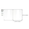 thumbnail image 3 of Zcyifa acrylic picture frame 1 Set of Acrylic Picture Frame Clear Picture Frame Wall Modern Frameless Picture Frame (L), 3 of 10