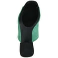 thumbnail image 6 of Journee Womens Adelaide Peep Toe Slip On Block Heel Sandals, Widths Available, 6 of 10