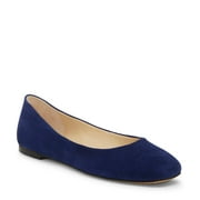 Vince Camuto Women's BICAnna Ballet Flat New Navy Blue Suede Round Toe