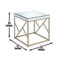 thumbnail image 2 of Evelyn End Table White, 2 of 5