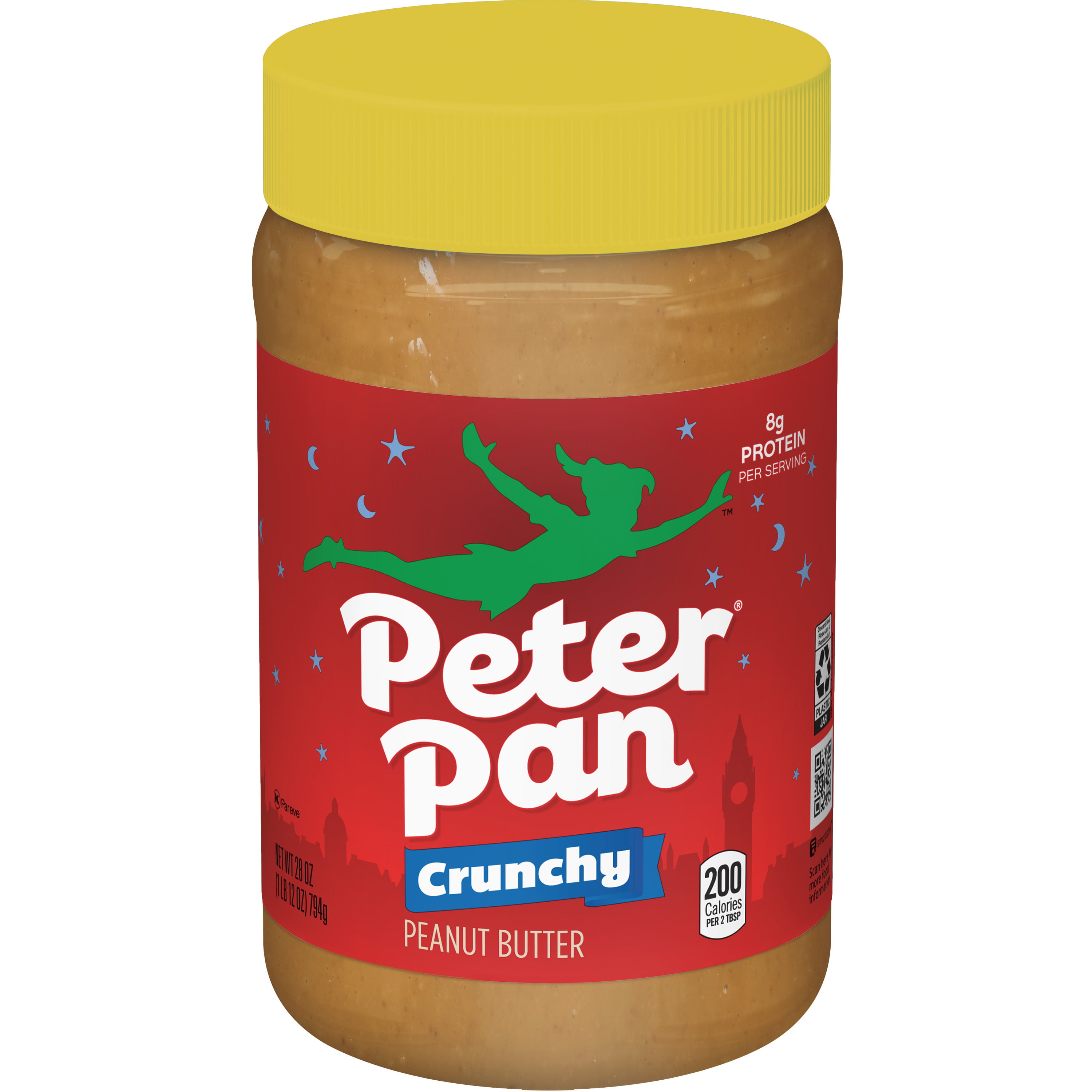 Peter Pan Crunchy Original Peanut Butter 28 oz. - Walmart.com