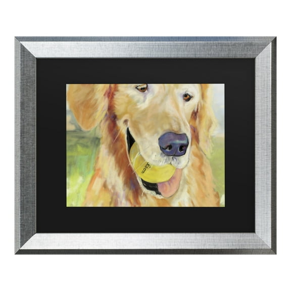 Trademark Fine Art 'Gus' Canvas Art by Pat Saunders-White