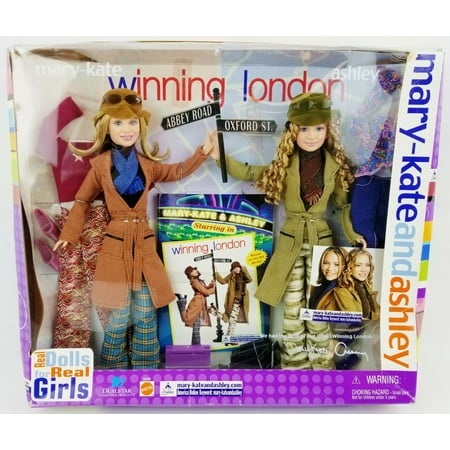 Mary-Kate and Ashley Winning London 2 Pack Doll Set