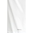 thumbnail image 5 of Calvin Klein Men's 3 Pack Slim Fit Cotton V Neck T-Shirt White Size X-Large, 5 of 6