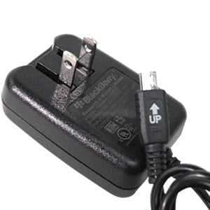 002 Rim Blackberry - RIM OEM BlackBerry ASY-07040-001 Mini USB Compact Folding Travel Wall Charger for Phone, GPS