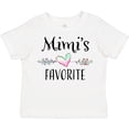 thumbnail image 3 of Inktastic Mimi's Favorite Heart Grandchild Boys or Girls Toddler T-Shirt, 3 of 5