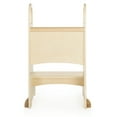 thumbnail image 6 of Guidecraft Kids' High-Rise Step-Up - Natural: Children's Wooden Kitchen Helper, Safety Toddler Tower and Learning Stool with Handles, 6 of 6