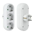 thumbnail image 2 of Klonfd Plug Socket German And European Compatible Socket Adapter Slot Plug For Kitchen And Travel (250V 16A), 2 of 6