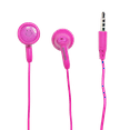 thumbnail image 3 of Magnavox MHP4820M-PK Gummy Earbuds with Microphone in Pink | Available in Pink, Purple, White, Black, & Blue | Earbuds Gummy | Extra Value Comfort Stereo Earbuds | Durable Rubberized Cable |, 3 of 7