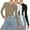 Khaki, variant on 3 Pack Long Sleeve Shirts for Women Basic Tops Crew Neck Fitted Tight Workout Tees Shirts Soft Stretchy Tops Casual