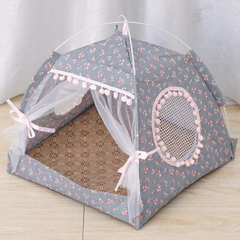 Buy Ecosprial Pet Tent Cat Bed Cat House Bed Cat Igloo 2in1 Self