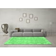 thumbnail image 3 of Ahgly Company Indoor Rectangle Abstract Emerald Green Modern Area Rugs, 8' x 12', 3 of 4