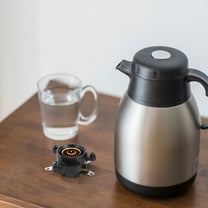 Niceauty 4Sets Black Electric Kettle Base Coupler with Temperature Control for Safe Use