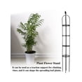 thumbnail image 4 of Climbing Vine Rack Shelf Trellis 180cm Flowers Wreath For Garden Balcony Plant Support Frame, 4 of 21