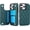 Green, variant on Card Slot Flip Leather Case for iPhone 16e 15 Pro Max 14 13 12 11 Se 3 2 Xs Xr 8 7 Plus Wallet Double Button Small Fragrant Wind(for iPhone 14 Pro/White)