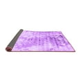thumbnail image 2 of Ahgly Company Indoor Rectangle Abstract Purple Contemporary Area Rugs, 3' x 5', 2 of 4