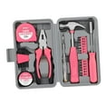 thumbnail image 3 of 24 Pcs Outils de Réparation Ménagers, avec Étui de Rangement Portable, Polyvalent Rose, 3 of 7