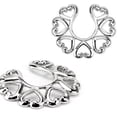thumbnail image 1 of BodyJewelryOnline Heart Shap Fake Nipple Ring Non Piercing Faux Nipple Rings Jewelry for Women, 1 of 5
