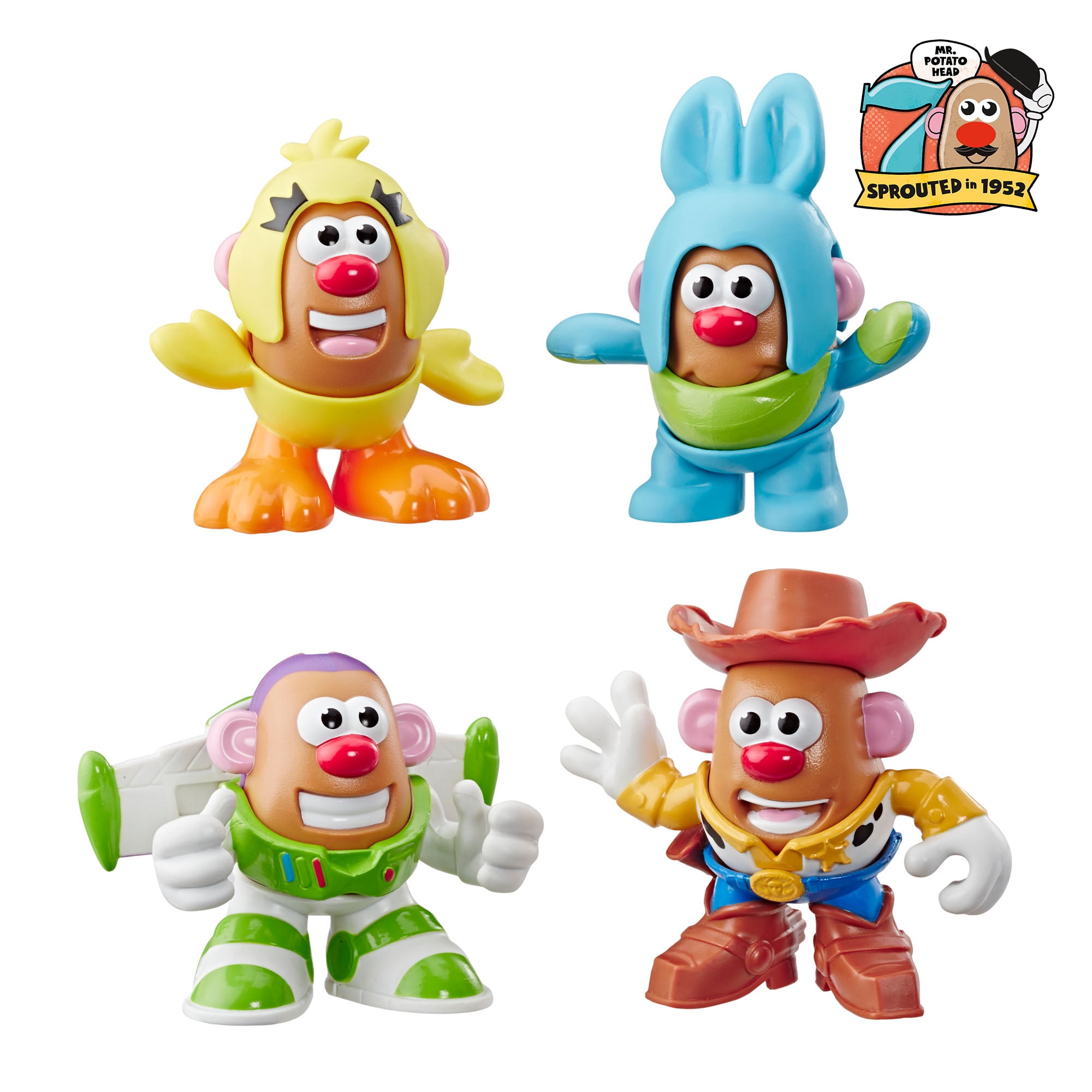 Duke Bo Buzz or Forky Disney Pixar Toy Story 4 Mini Mr Potato Head Figure 