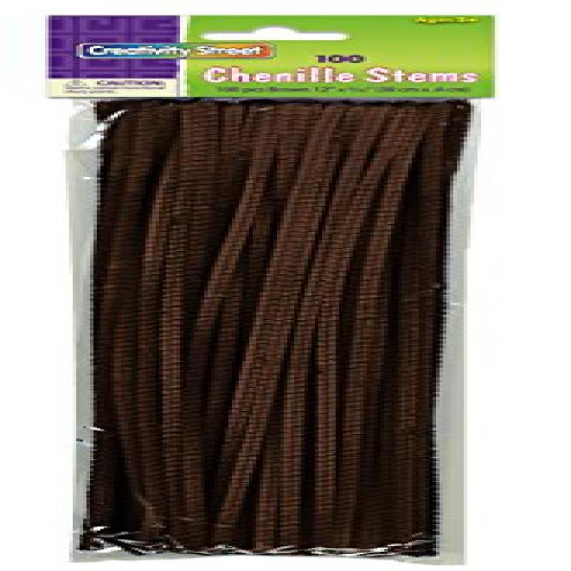 NEW PACK OF 12" 30cms PIPE CLEANERS CHENILLE STEMS CRAFT PYO COLOUR 
