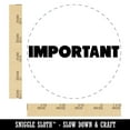 thumbnail image 2 of Important Bold Text Rubber Stamp for Scrapbooking Crafting Stamping - Large 1-1/4 Inch, 2 of 7