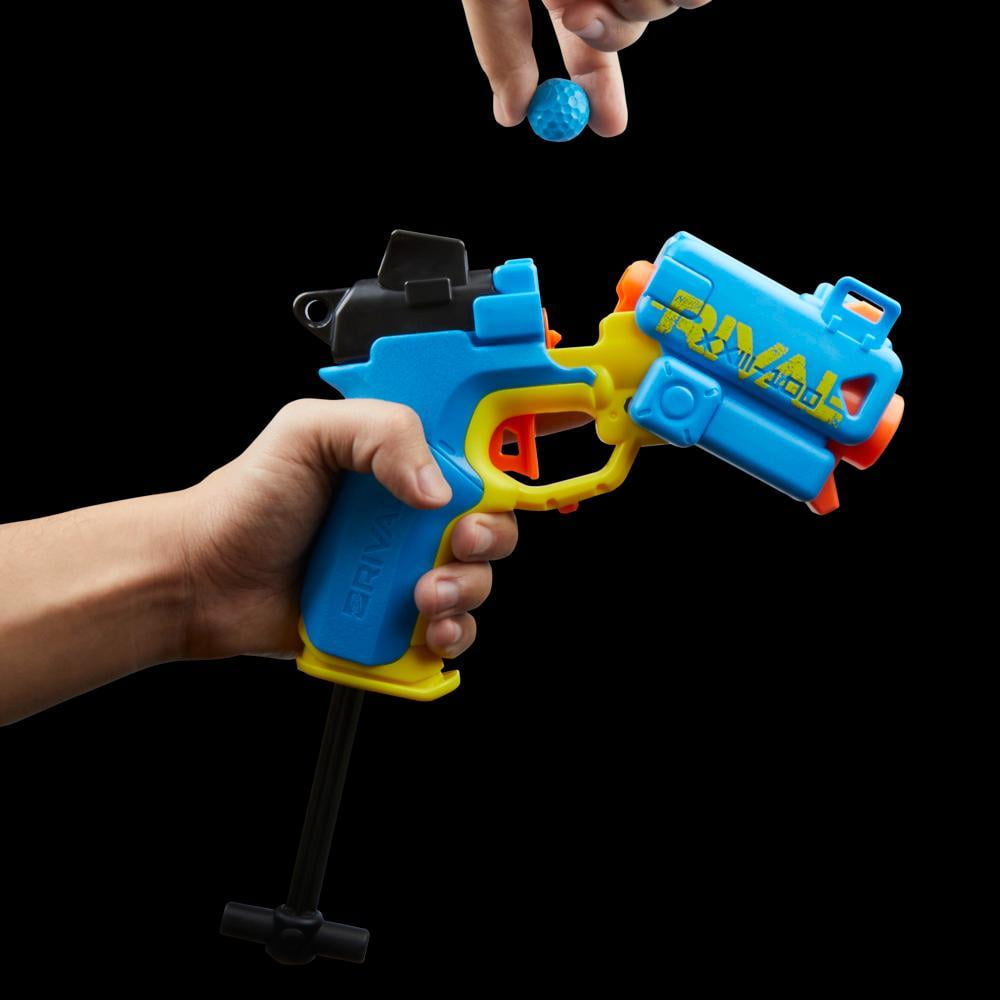 Nerf Rival Pilot XXIII-100 Blaster, 2 Rounds, Break-Barrel Load, T-Bar Priming, 90 FPS, Ages 14+
