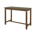 thumbnail image 4 of Linon Claridge Counter Height Pub Table, 36" Tall, Rustic Brown Finish, 4 of 4