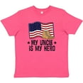 thumbnail image 3 of Inktastic My Uncle is My Hero Military Nephew Youth T-Shirt, 3 of 5