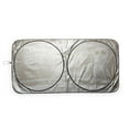 thumbnail image 2 of Toynk Toys UV Protection Automotive Window Shades, PVC Black Gray, 64 x 32 Inches, 2 of 7