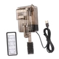 thumbnail image 2 of predolo Filtre d'Aquarium Plaque de Cuisson Compacte Silencieuse Réglable Alimentée par USB Filtration Professionnelle Brun, 2 of 8