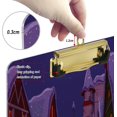 thumbnail image 4 of FMSHPON Christmas Town Street Clipboard Hardboard Wood Nursing Clip Board and Pull for Standard A4 Letter 13x9 inches, 4 of 7