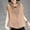 Coffee, variant on Blczomt Basic Trendy Tops for Women 2025 Plain Cotton Linen Tees Black Cap Sleeve Spring Casual Ladies Blouses