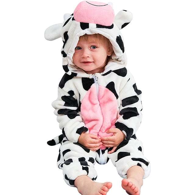 Mamelucos de bebé Pijamas Mamelucos de primavera de franela Pijamas Traje Ropa Animal de dibujos animados Mono para niñas y niños Xemadio LRWJ145-2