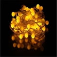 thumbnail image 3 of Cadena de luces LED de 10 m y 100 LED, color blanco cálido/blanco, para fiestas, Navidad, bodas, Año Nuevo, decoración interior y exterior, 3 of 5