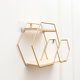 thumbnail image 1 of Moluckfu Repisa De Pared De Hierro Con Doble Forma Hexagonal Para Y Cocina, 1 of 3