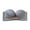 Grey, variant on Women Strapless Bra Push Up Seamless Half Cup Brassiere Dress Wedding Underwear