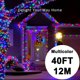thumbnail image 1 of Add a Magical Glow to Your Home & Garden - 300LEDs Solar-Powered Copper Wire String Lights in 8 Modes!, 1 of 5