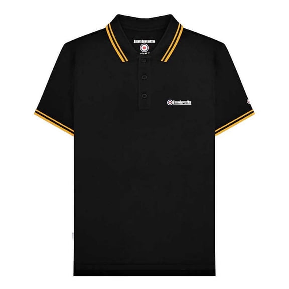 Lambretta Mens SS25 Twin Tip Polo Shirt
