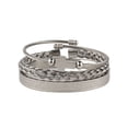 thumbnail image 1 of Guardurnaity Metal S Adecuado Cualquier Idea Hombres Funky Accesorios De Moda Funky Elegante Funky Para Brazalete Accesorios Para Hombres Ropa, zapatos y accesorios Miscelánea Plata, 1 of 6