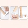 thumbnail image 4 of 24 Pack Round Chair Leg Caps - Clear Plastic, 25-30mm, 4 of 4
