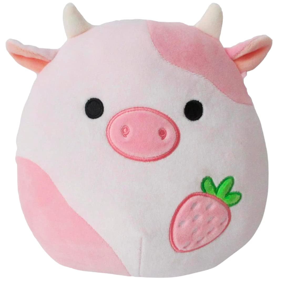 Squishmallows Reshma The 8" Pink Strawberry Cow