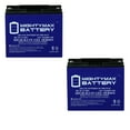 thumbnail image 1 of 12V 18AH GEL de Remplacement Battery pour ME1.8KVA - Pack de 2, 1 of 6