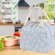 thumbnail image 4 of Lonchera para mujer, bonita bolsa de almuerzo con aislamiento de pana para niñas, bolsa de almuerzo térmica reutilizable vintage para el trabajo, lonchera térmica, bolsa bento, escuela/picnic/viaje, 4 of 6