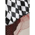 thumbnail image 6 of Kid's Burgundy Harlequin Costume, 6 of 9