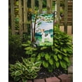 thumbnail image 2 of Carolines Treasures CK2550GF Under the Tree Fox Terrier Garden Size Flag, 2 of 3