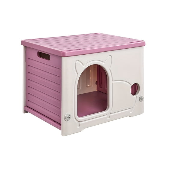 Cat Houses & Condos Outdoor Cat House Used For Rainproof Stray Cats Outdoor Cat Houses